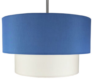 Blue Lampshades Imperial Lighting