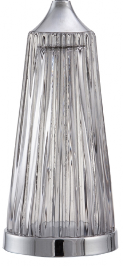 Grey Table Lamps on Ribbed Grey Table Lamp   Black Shade   Imperial Lighting