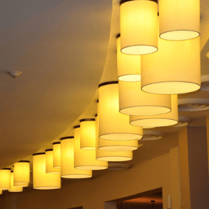 Cylinder Ceiling Lampshades