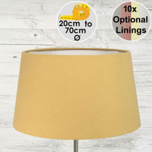 Gold French Drum Lampshade