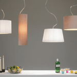 White and Natural Modern Ceiling Lampshades