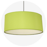 green modern lampshade