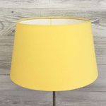 Yellow Retro Drum Floor Lamp shades