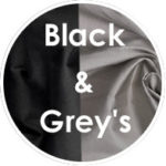 Floor lampshades in black or grey