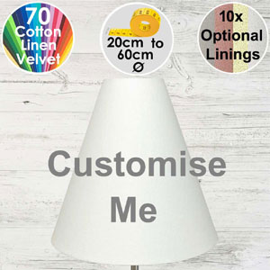 Handmade Cone Standard Lampshade