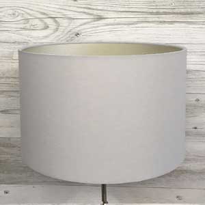 Browse Our Grey Drum Lampshades For, Grey Drum Lampshade For Table Lamp