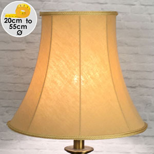 Traditional Gold Standard Lampshade