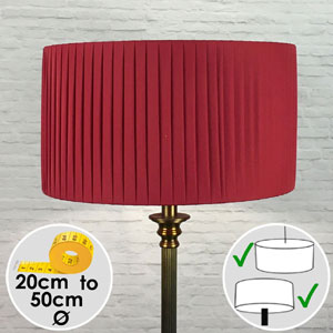 Red drum standard lampshade