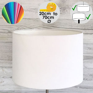 White Drum Lamp Shades Made In Uk For, Small Drum Lamp Shades Uk