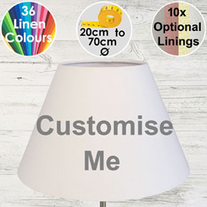 extra large empire lampshade in 36 colours