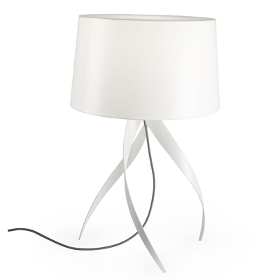 Medusa White Table Lamp and Shade