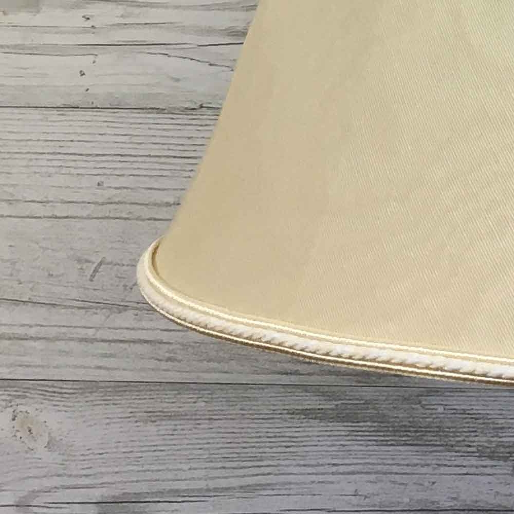 Bowed Drum Lampshade Oyster Moire