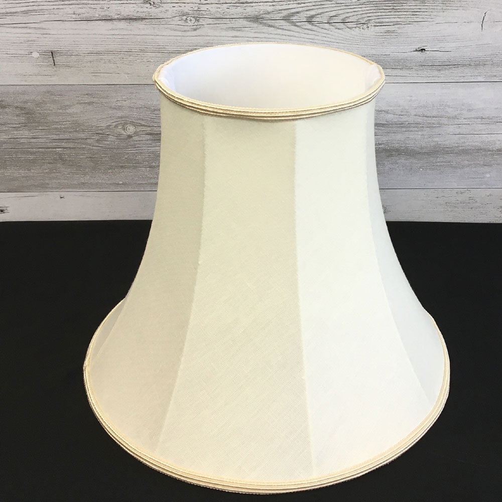 Bowed Empire Lampshade Buttermilk