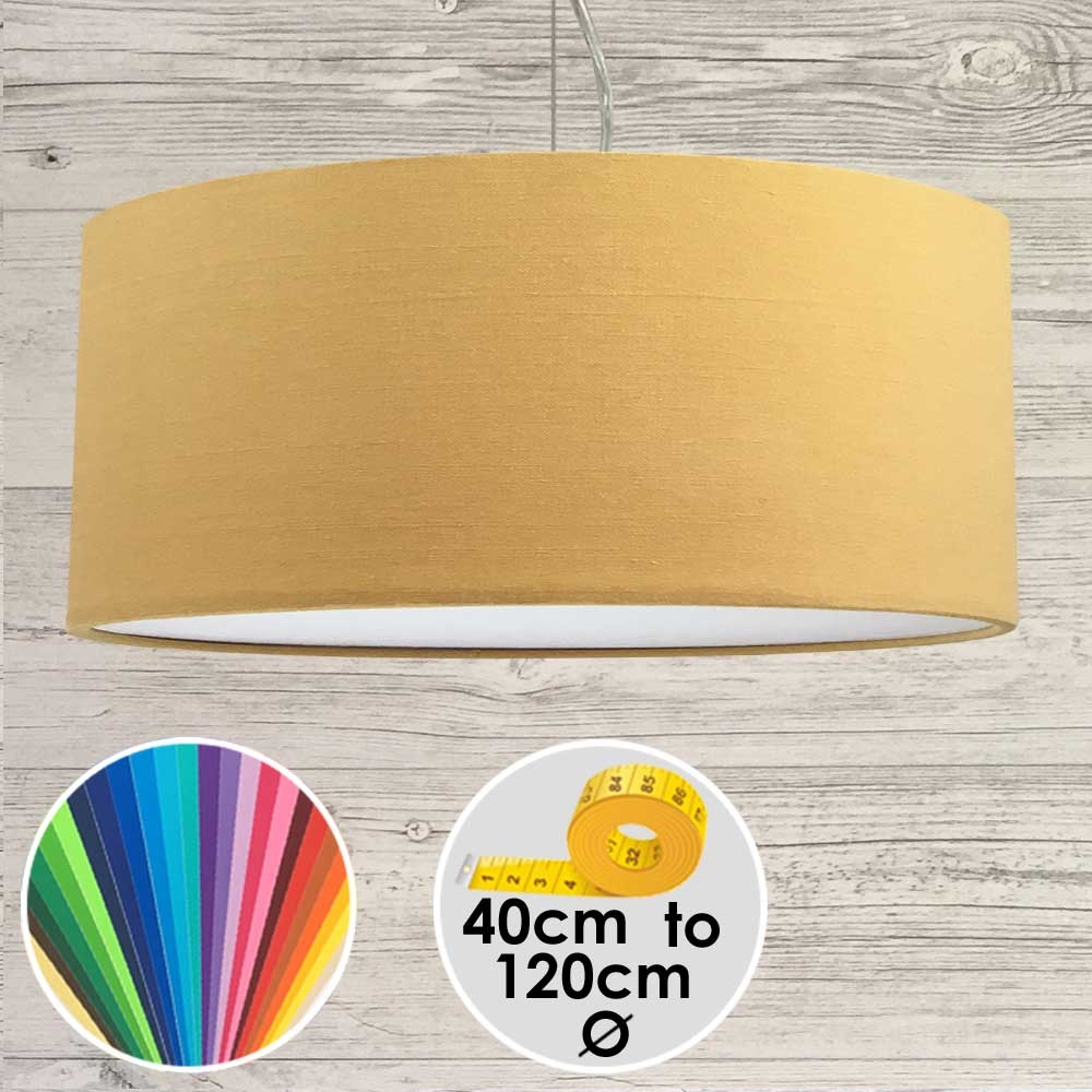 Extra Large Ceiling Light Shade In Gold, Large Gold Ceiling Light Shade