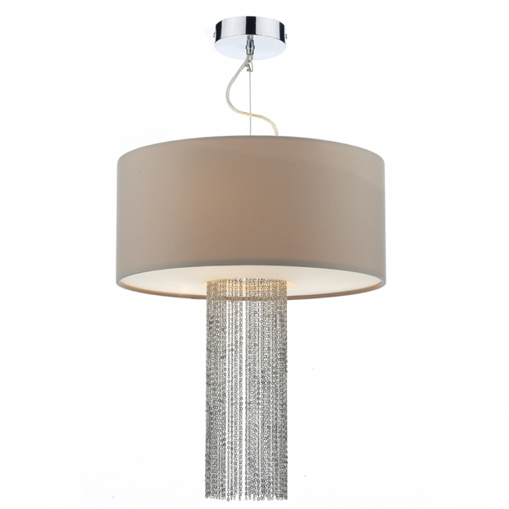 Fitzgerald Large Drum Pendant With Chain - Imperial Lighting