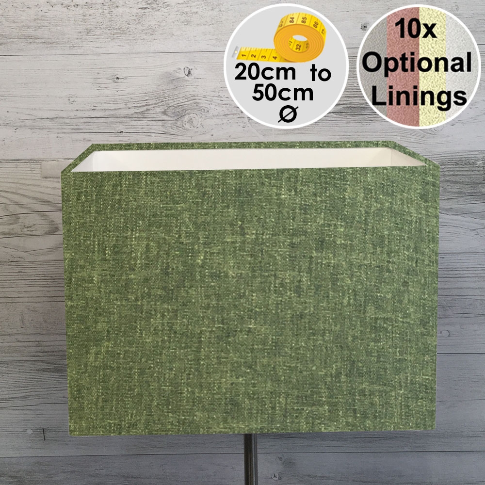 Green Square Lampshade