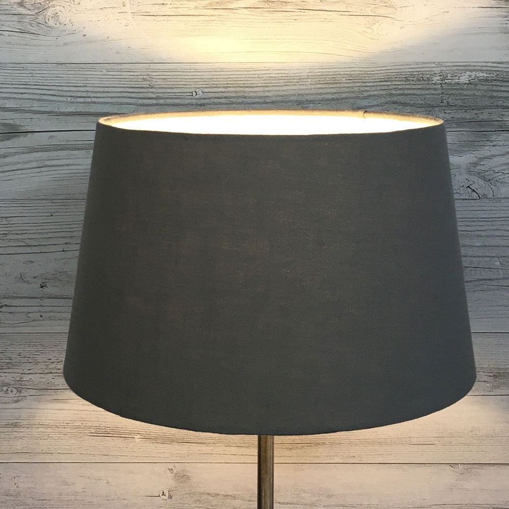 Aria Grey Linen Lamp Shade