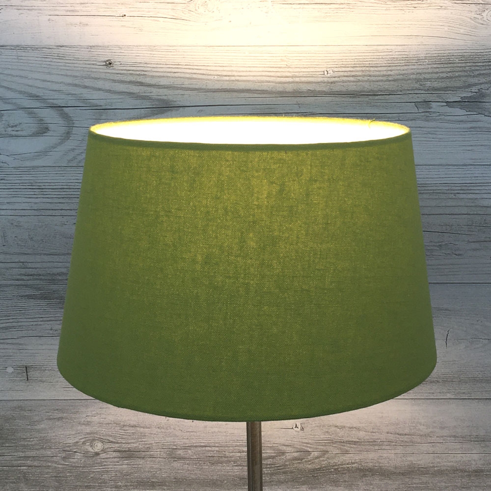 Aria Lime Green Linen Lamp Shade
