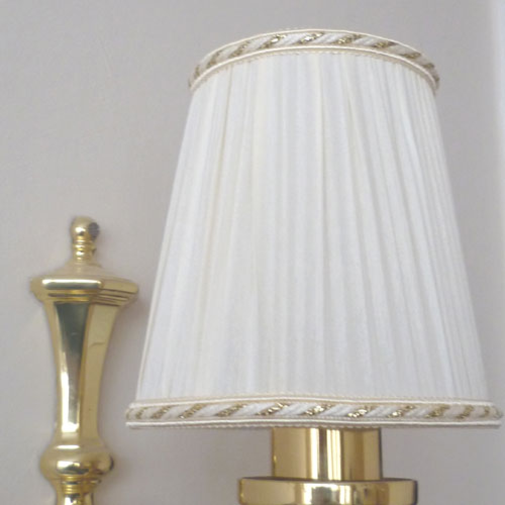 Pleated Empire Candle Shade
