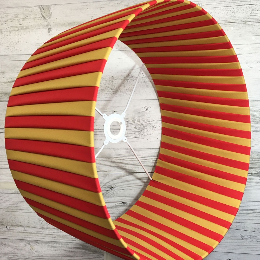 Red and Gold Lampshade