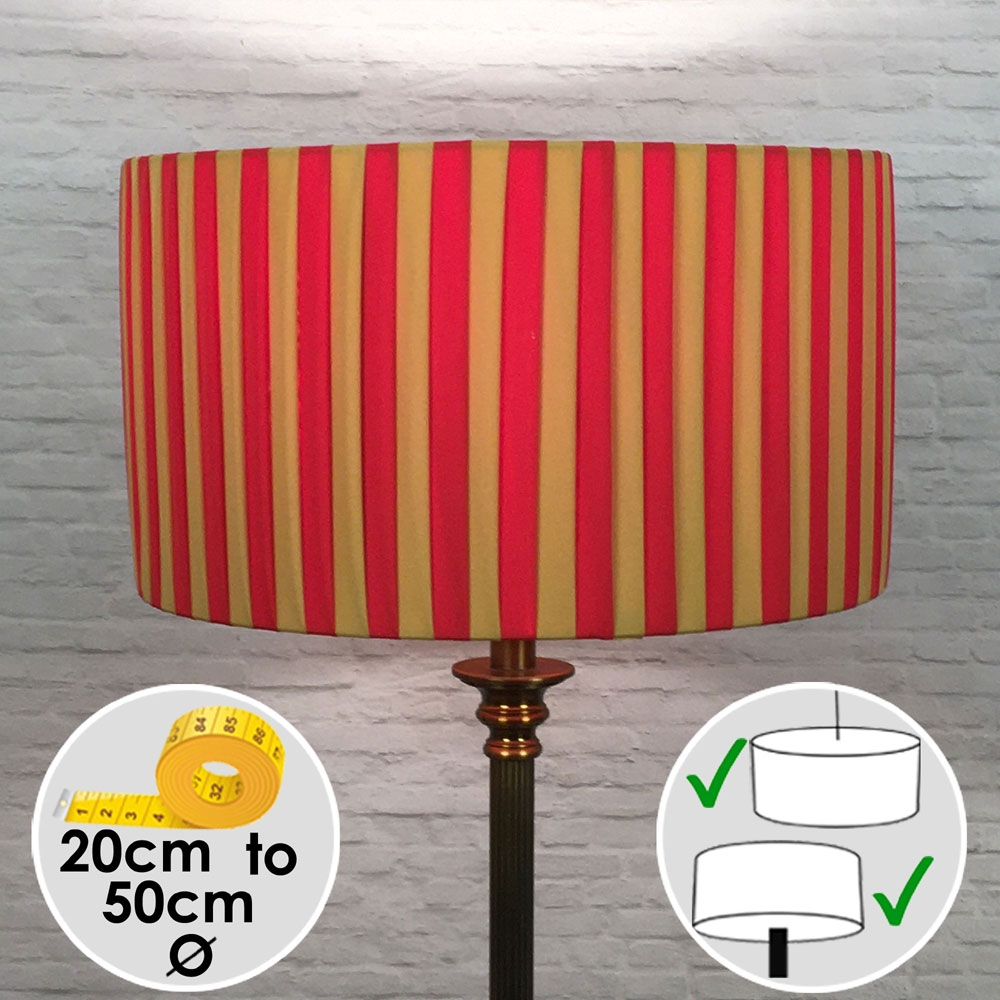 Red and Gold Lampshade