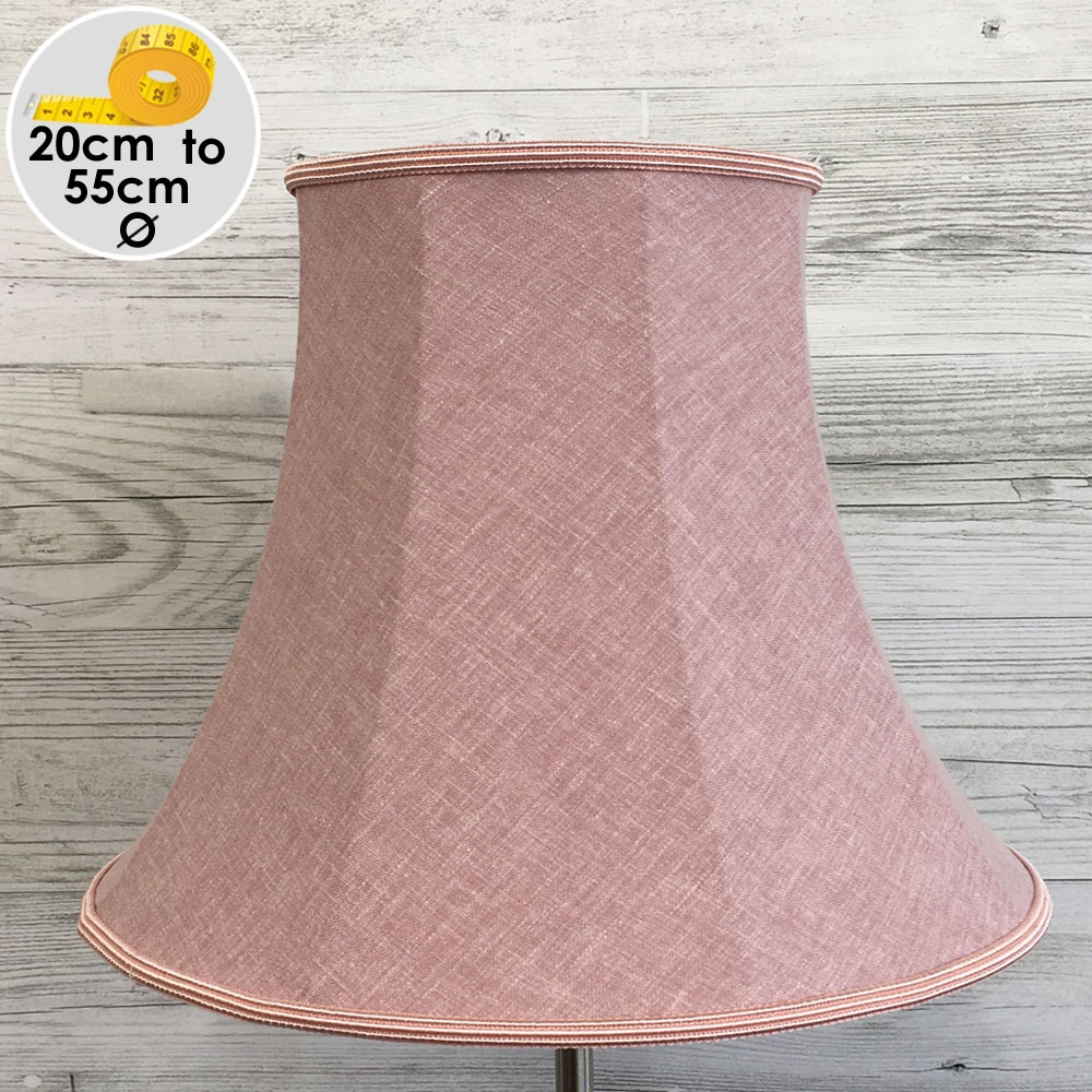 Bowed Empire Dusty Rose Pink Lampshade