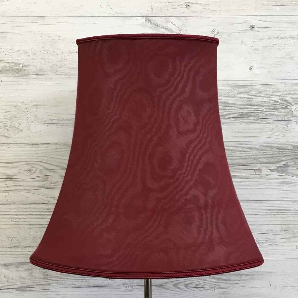 Square End Oval Burgundy  