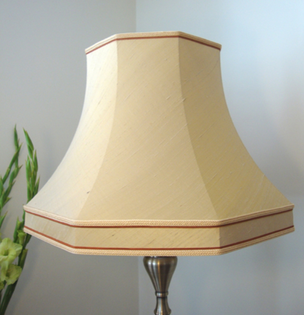Skirted Octagon Lampshade