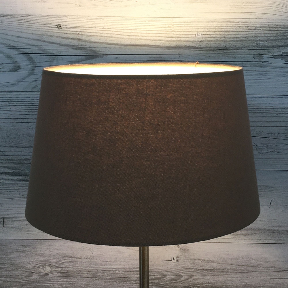 Aria Taupe Linen Lamp Shade