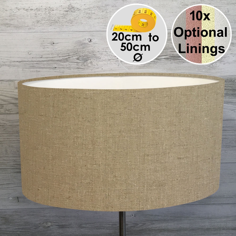 Taupe Oval Lampshade
