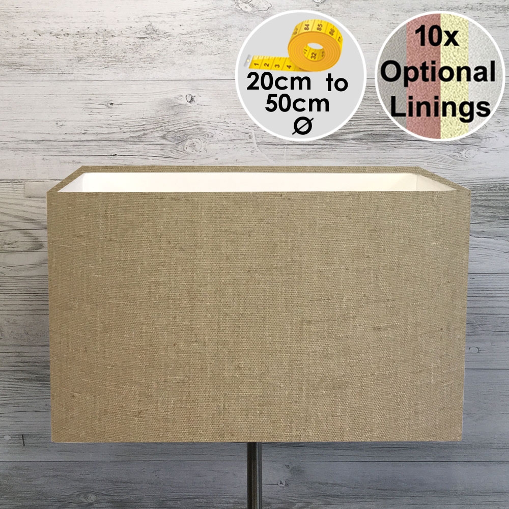 Taupe Rectangle Lampshade