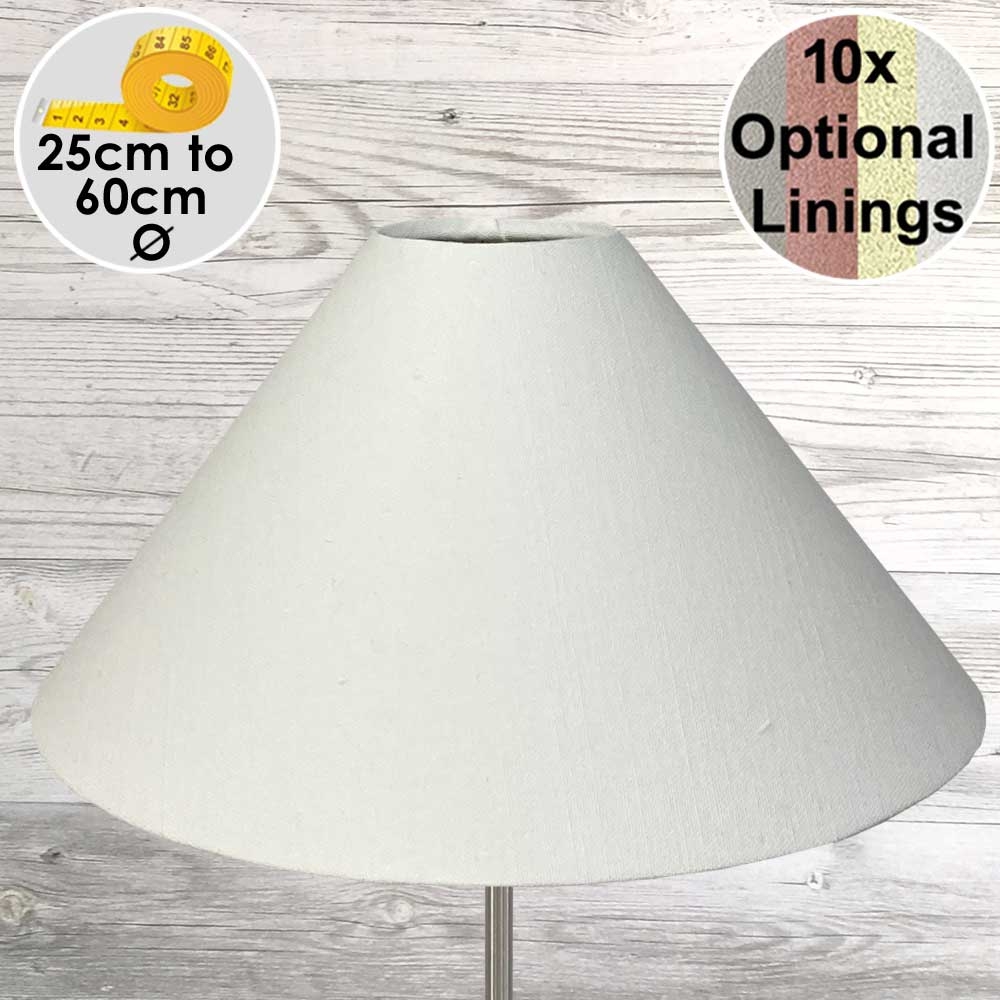 Coolie Lamp Shade White
