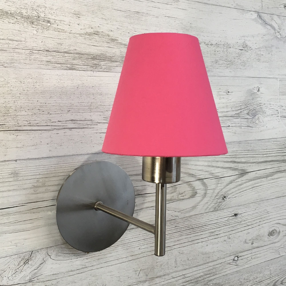 Wilma Candle Shade Hot Pink